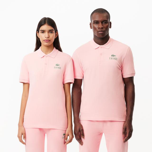 Lacoste Print Stretch Piqué Polo Product Image