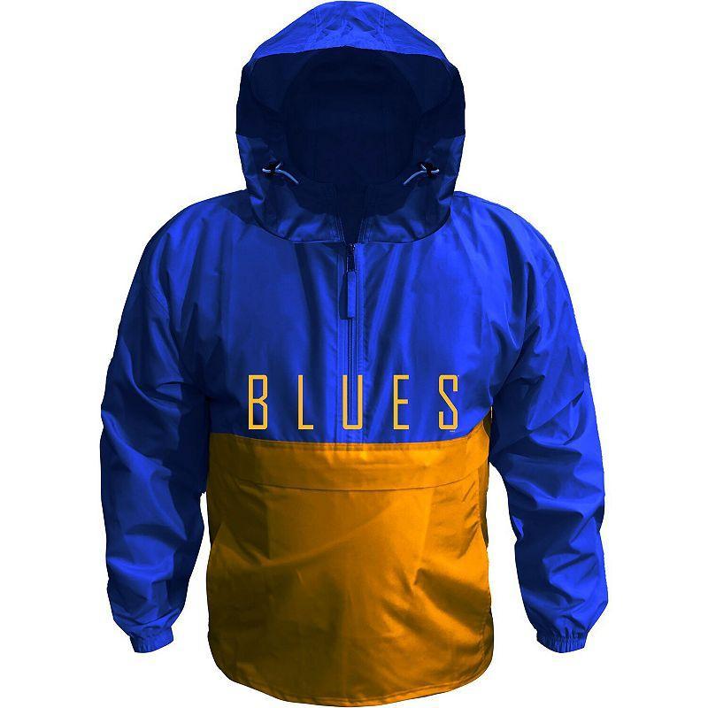 Mens St. Louis s Big & Tall Anorak Half-Zip Pullover Hoodie Product Image