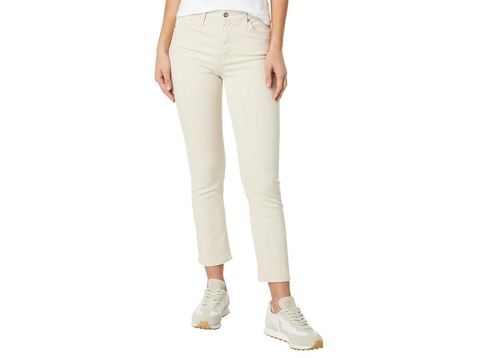 AG Jeans Mari High Rise Slim Straight Crop in Opal Stone (Opal Stone) Women's Jeans Product Image