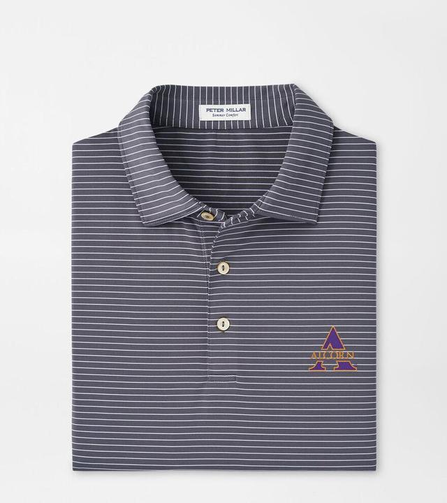 Peter Millar Mens Alcorn State Hemlock Performance Jersey Polo | Color: Iron | Size: XXL Product Image