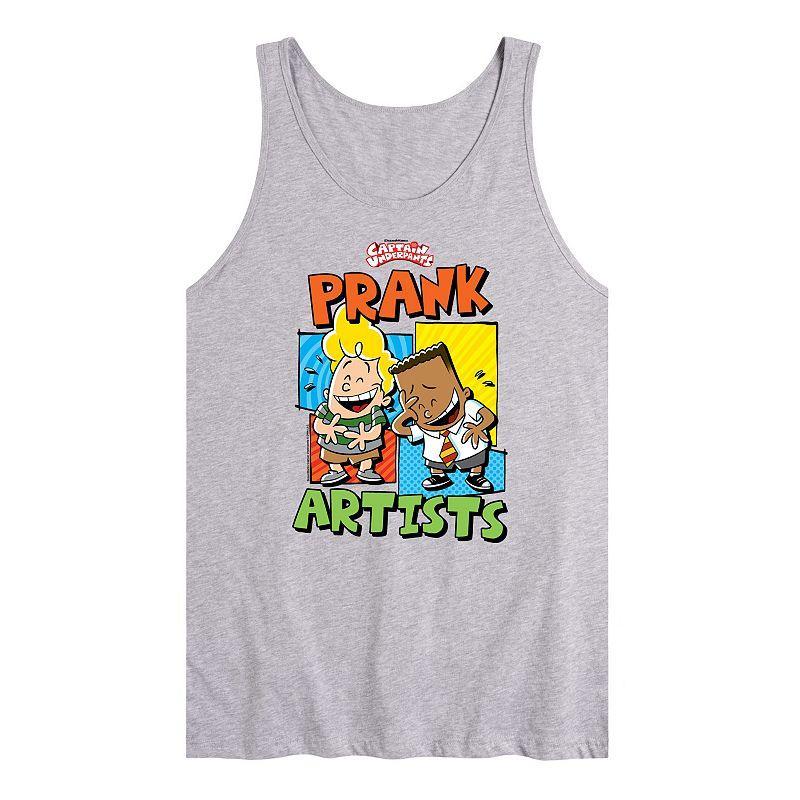 Mens Captain Underpants Prank Artists Tank Top Product Image