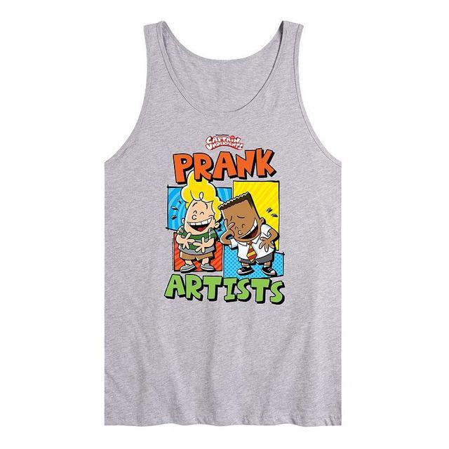 Mens Captain Underpants Prank Artists Tank Top Product Image