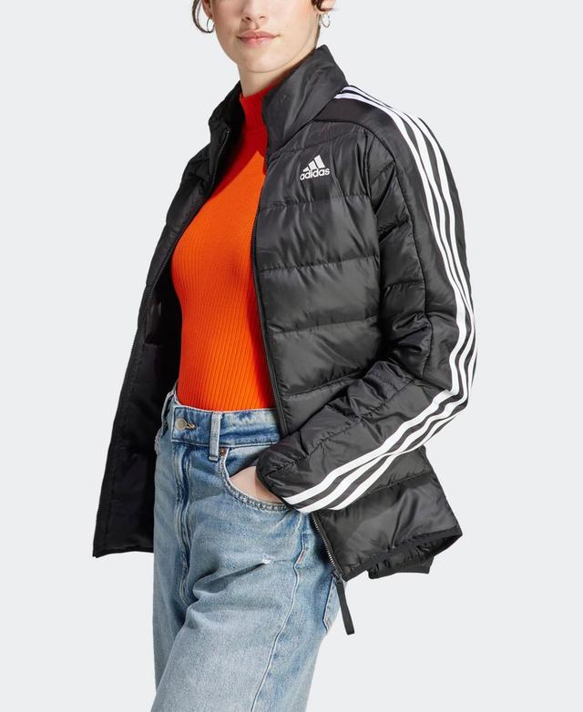 Adidas Womens Essentials 3-Stripes Light Down Jacket Product Image