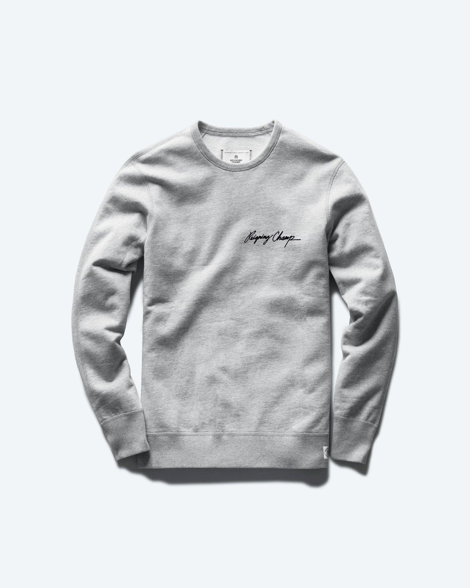 Midweight Terry Autograph Crewneck Male Product Image