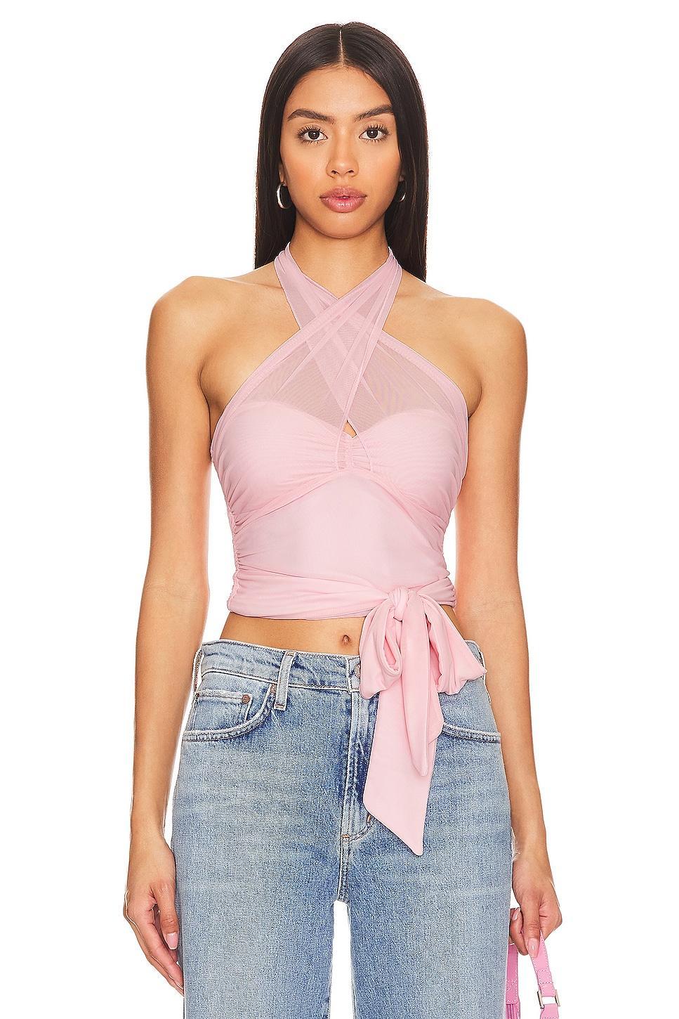 Charlize Halter Top MAJORELLE Product Image