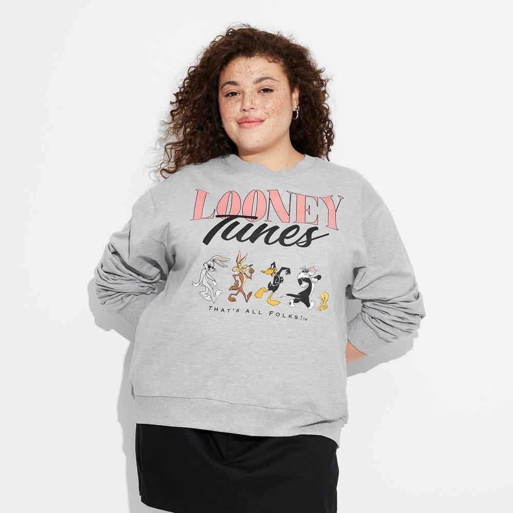 Womens Looney Tunes Throwback Graphic Sweatshirt Product Image