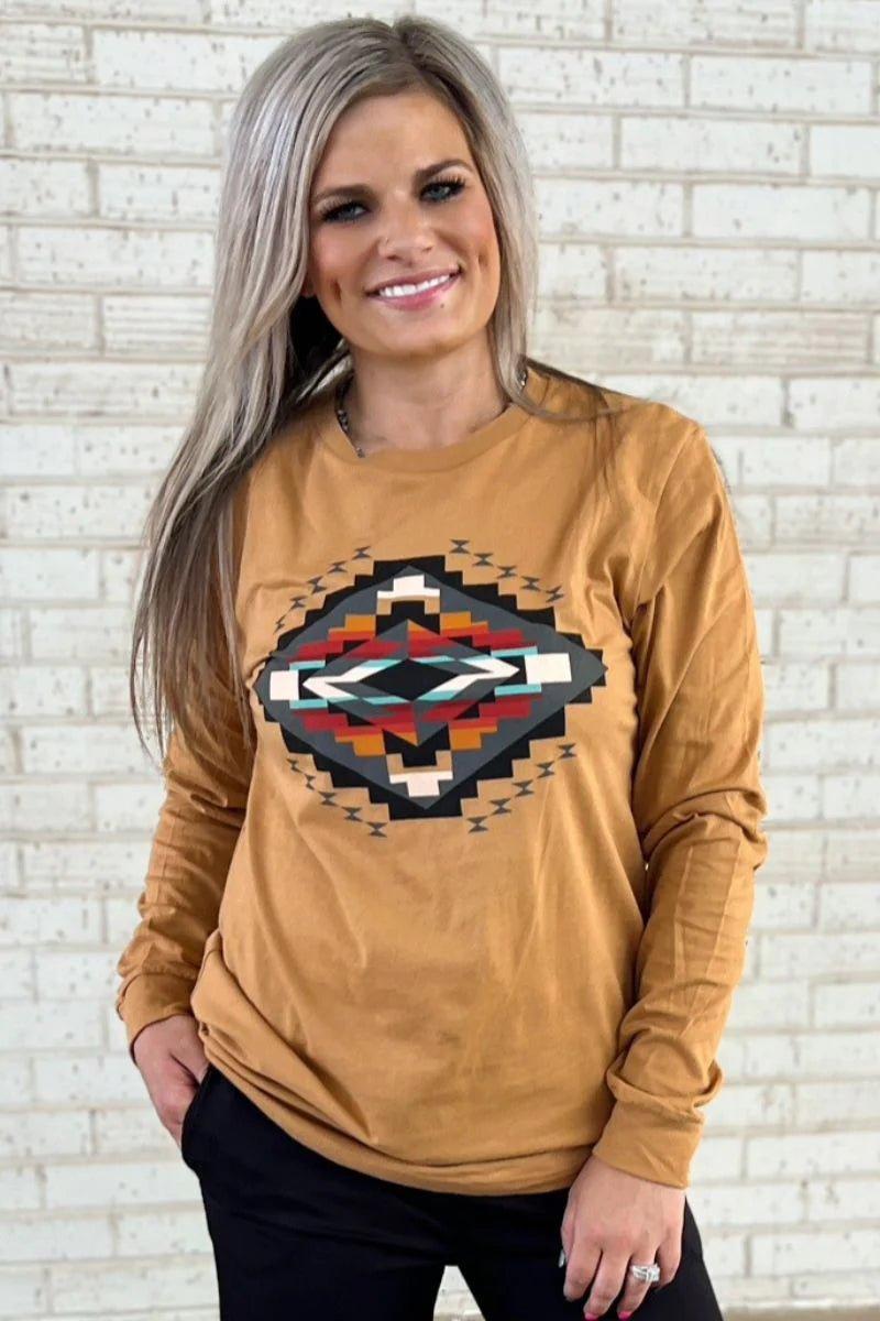 Sterling Kreek Fall Sunset Long Sleeve Tee Product Image