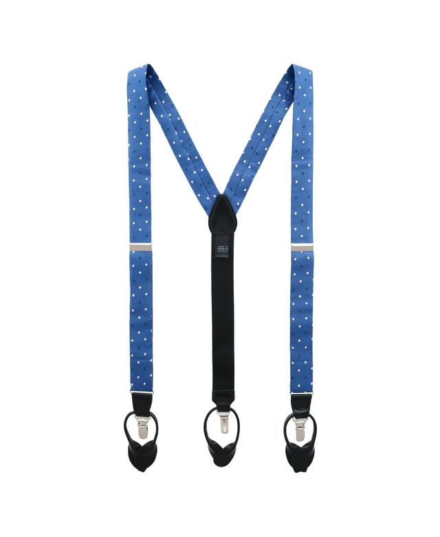 Trafalgar Mens 32MM Polka Dot Convertible Suspenders Product Image