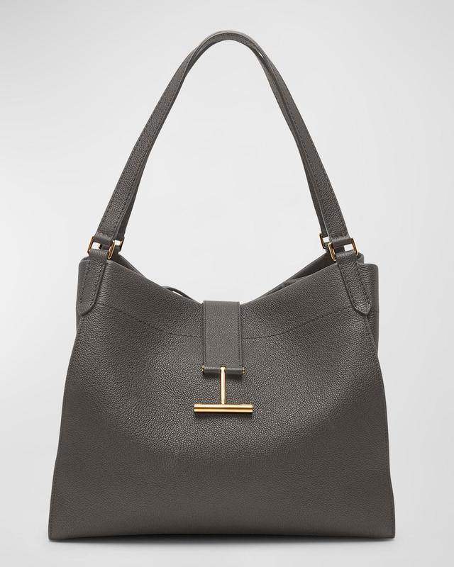 Tara Large Grain Leather Tote Bag Product Image