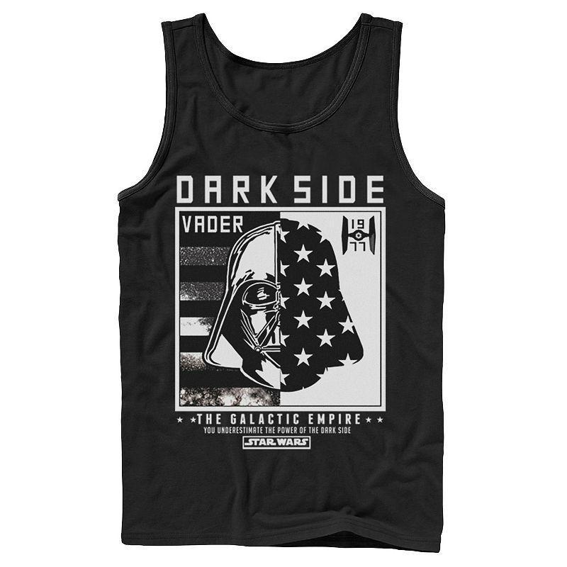 Mens Star Wars Darth Vader Dark Side Stars Tank Top Product Image