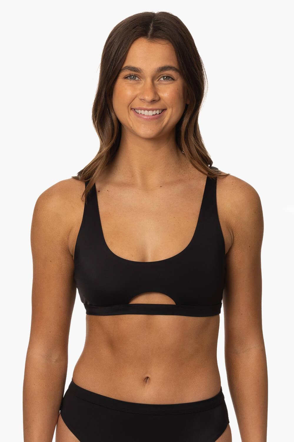 Amelia Bikini Top - Black Product Image