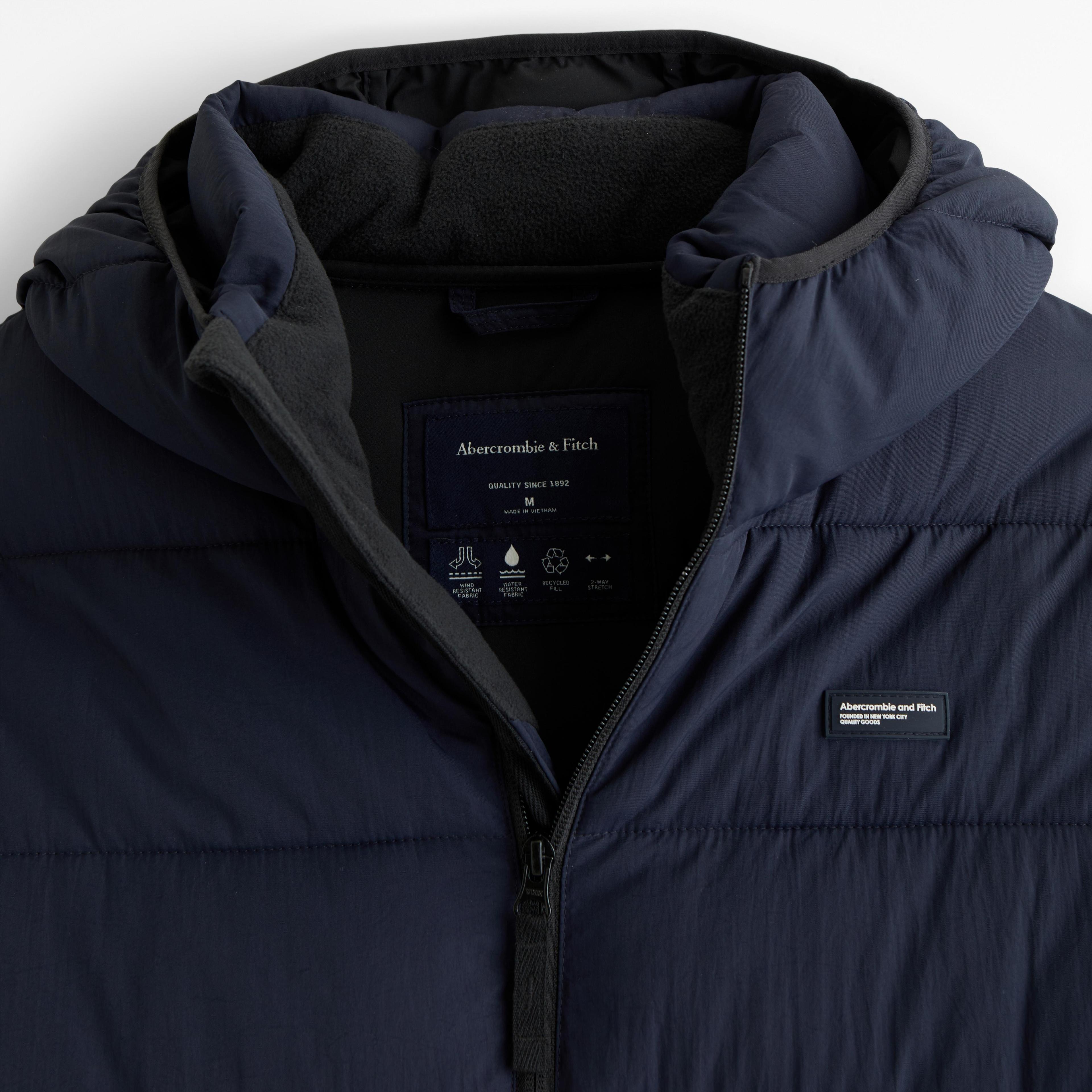 Lightweight Hooded Puffer Jacket Product Image