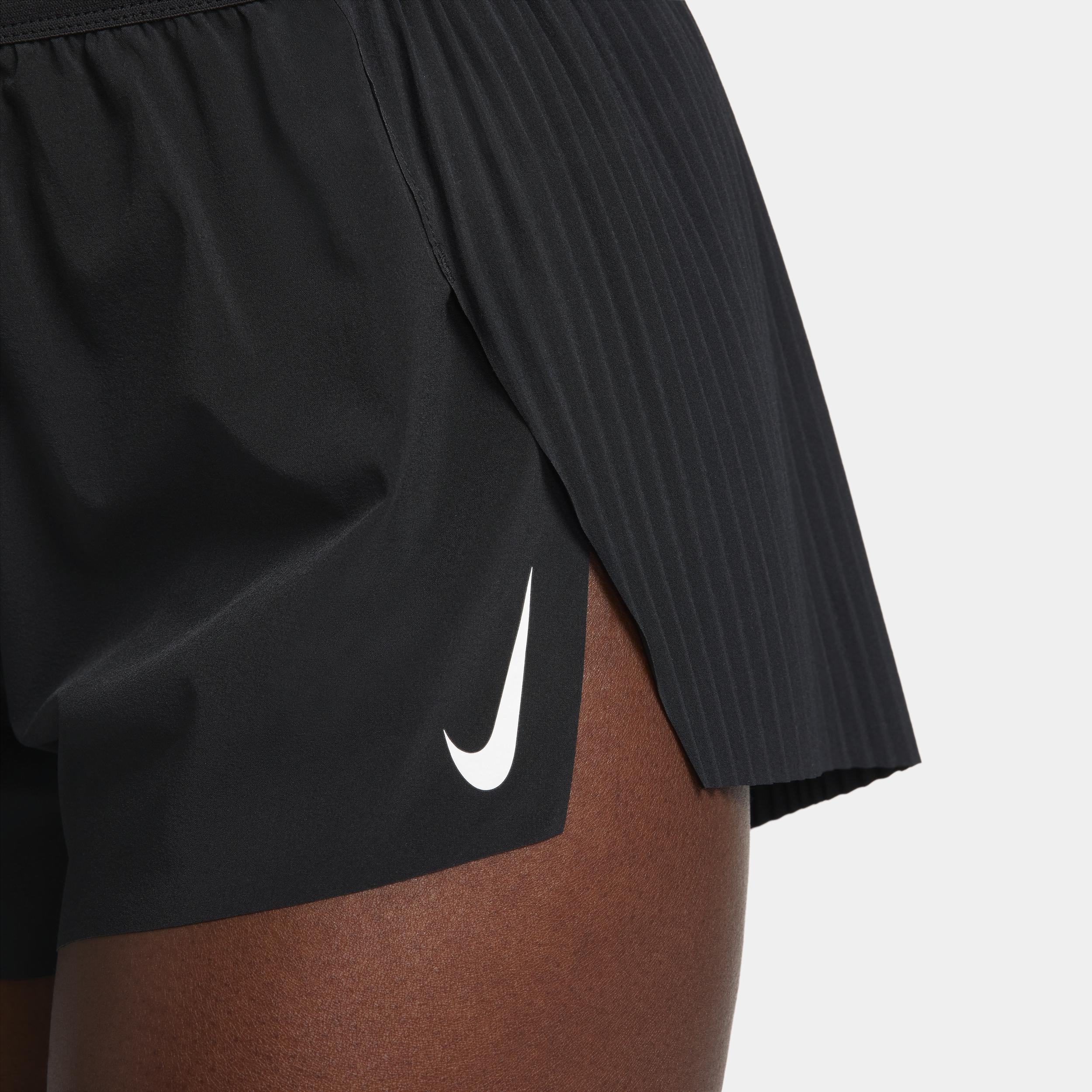 Nike Womens AeroSwift Dri-FIT ADV Mid-Rise 3 Inch Brief-Lined Shorts Product Image