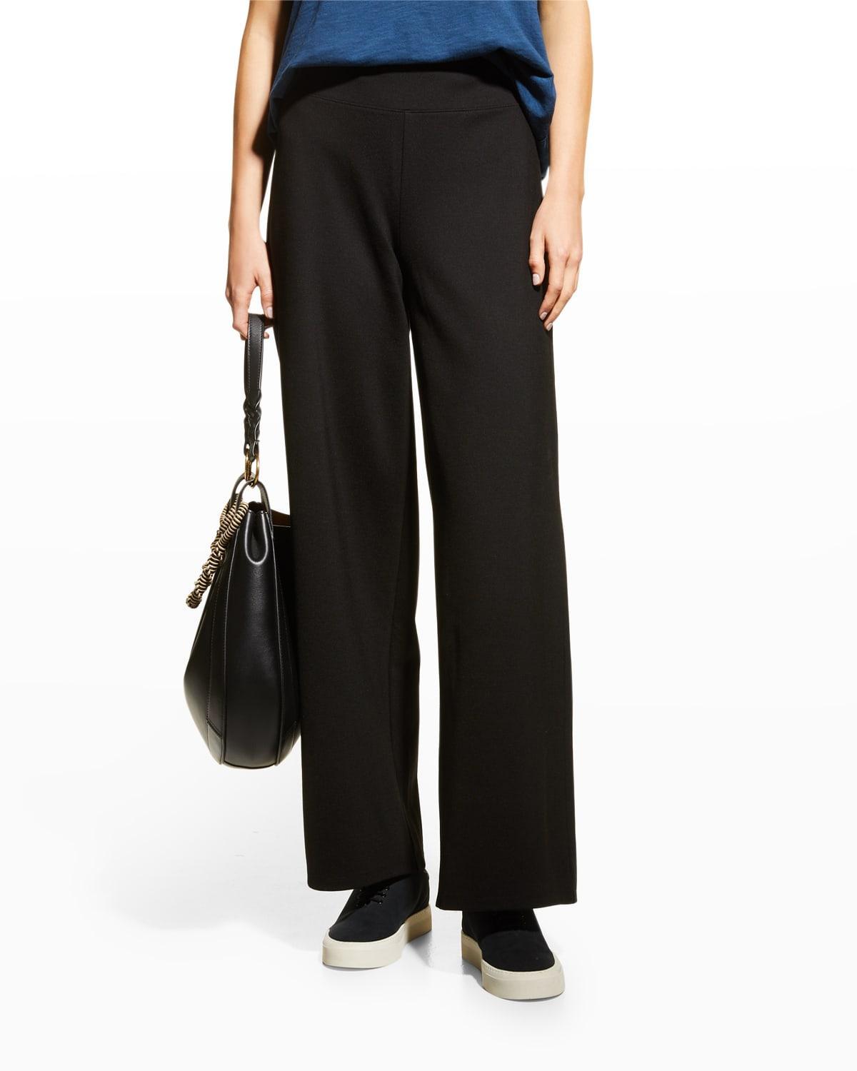 Eileen Fisher High Waist Wide Leg Pants Product Image