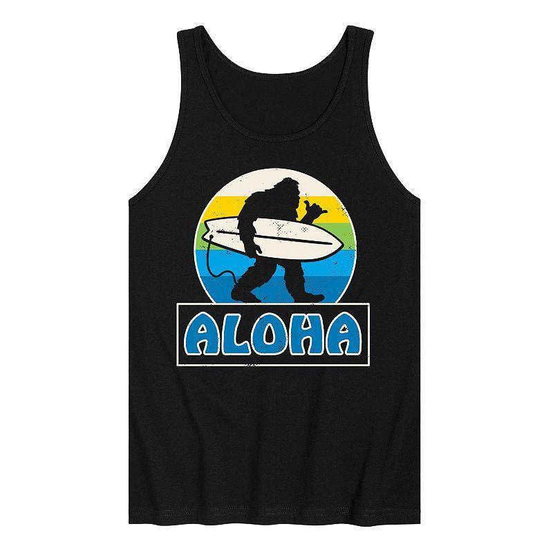 Mens Aloha Sasquatch Tank Top Product Image