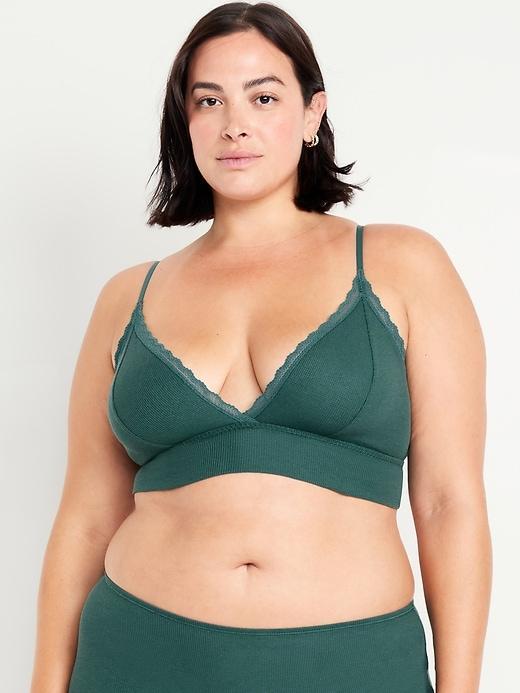 Longline Waffle Bralette Product Image