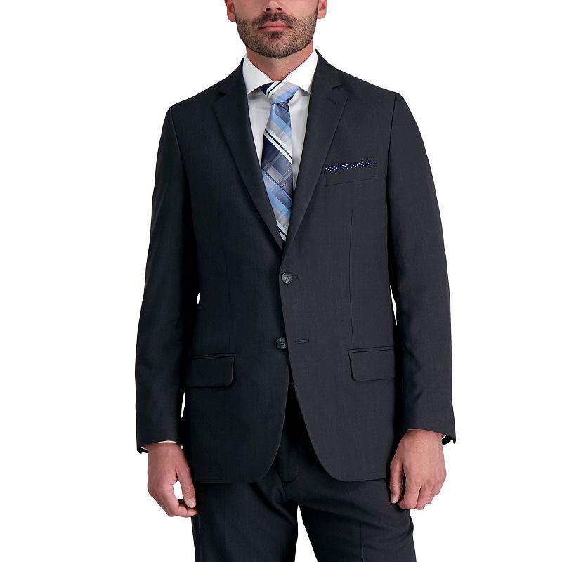 Mens Haggar Smart Wash Repreve Classic-Fit Suit Jackets Grey Product Image