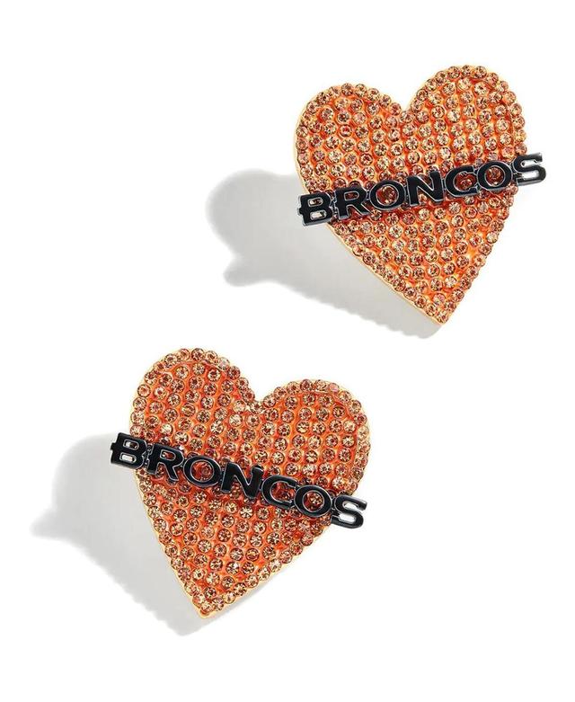 Womens Baublebar Denver Broncos Statement Stud Earrings Product Image