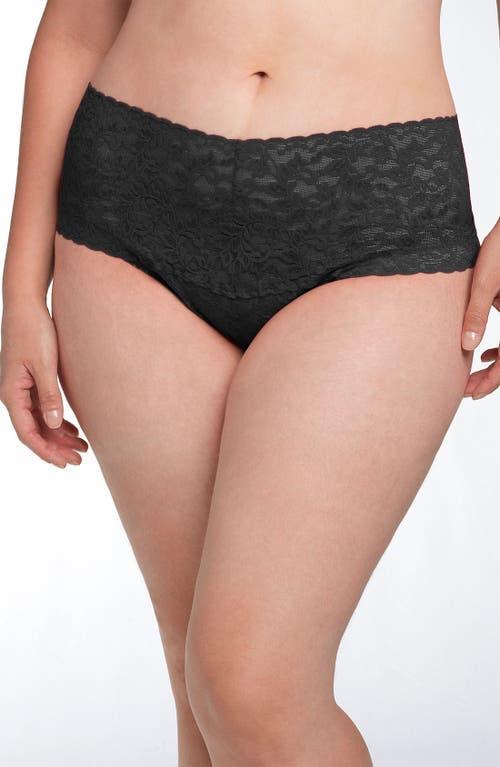 Hanky Panky Plus Retro Lace Thong Product Image