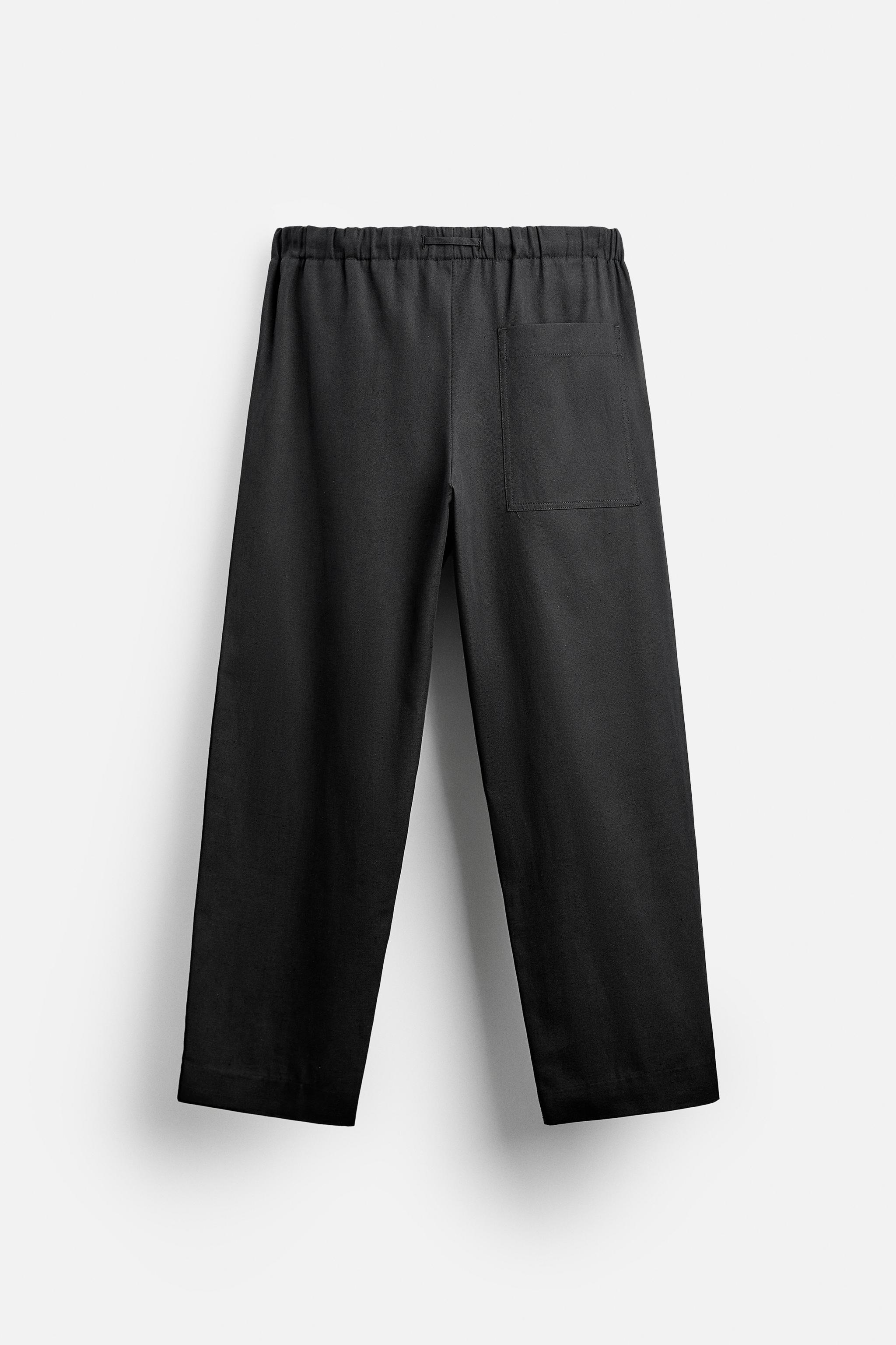 COTTON - LINEN PANTS Product Image