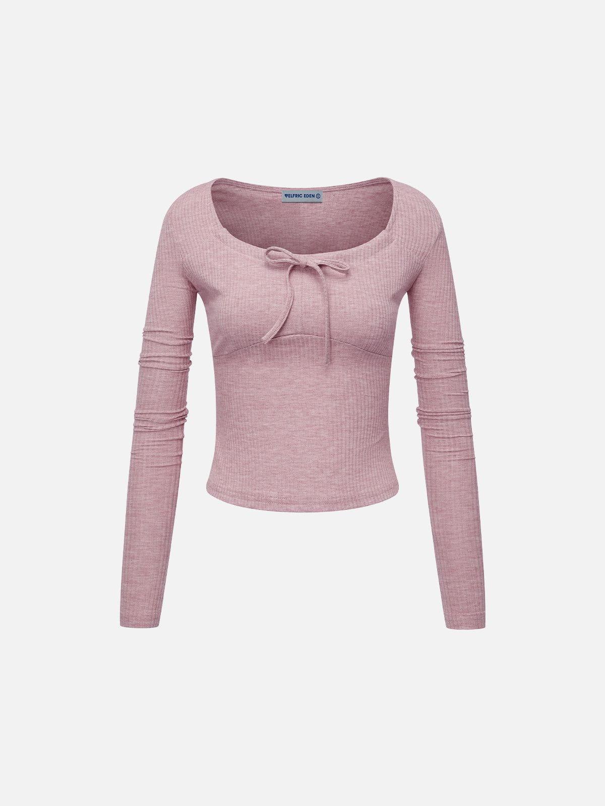 Aelfric Eden Solid Ribbon Long Sleeve Female Product Image