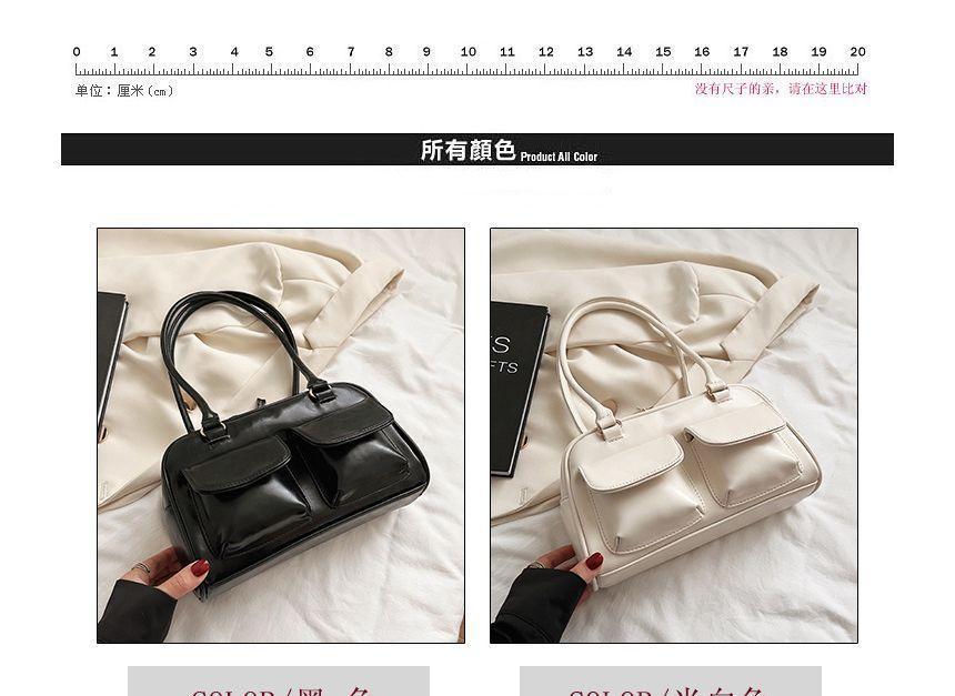 Faux Leather Shoulder Bag Product Image