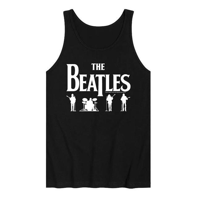 Mens The Beatles Silhouettes Tank Product Image