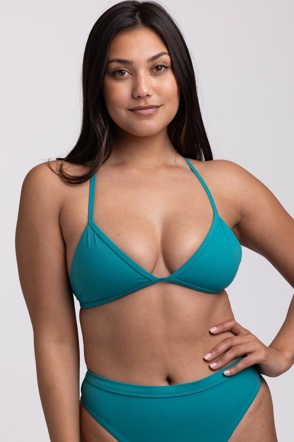 Lily Bikini Top - Palm Female Product Image