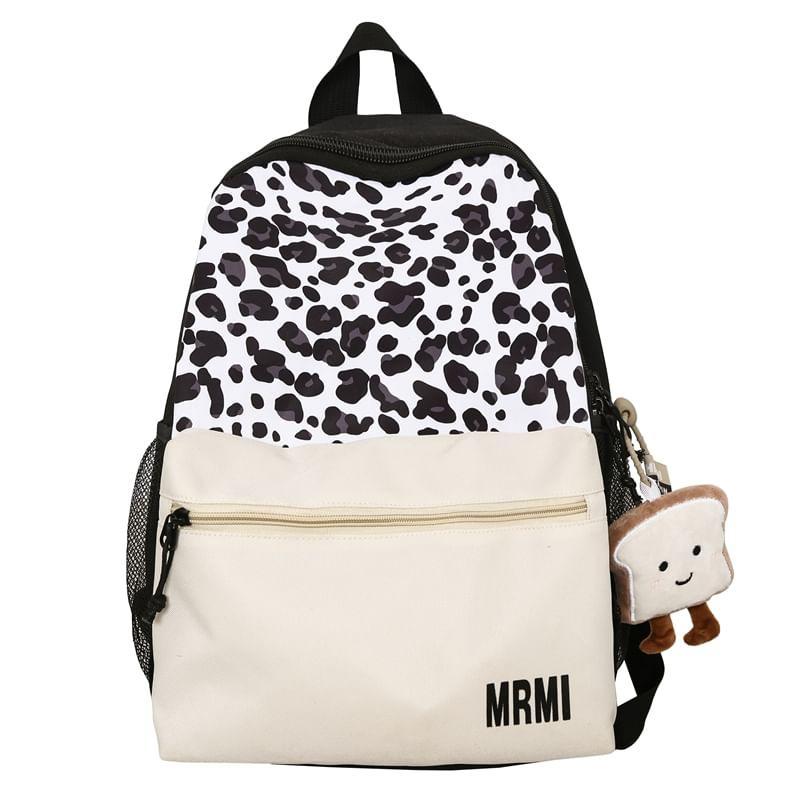 Lettering Print Backpack product image