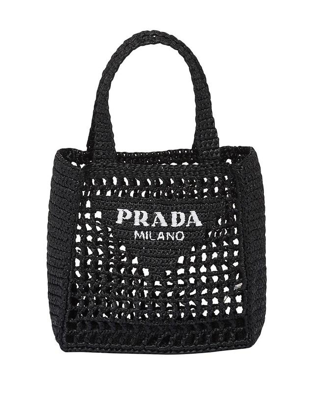 Womens Small Crochet Tote Bag Product Image