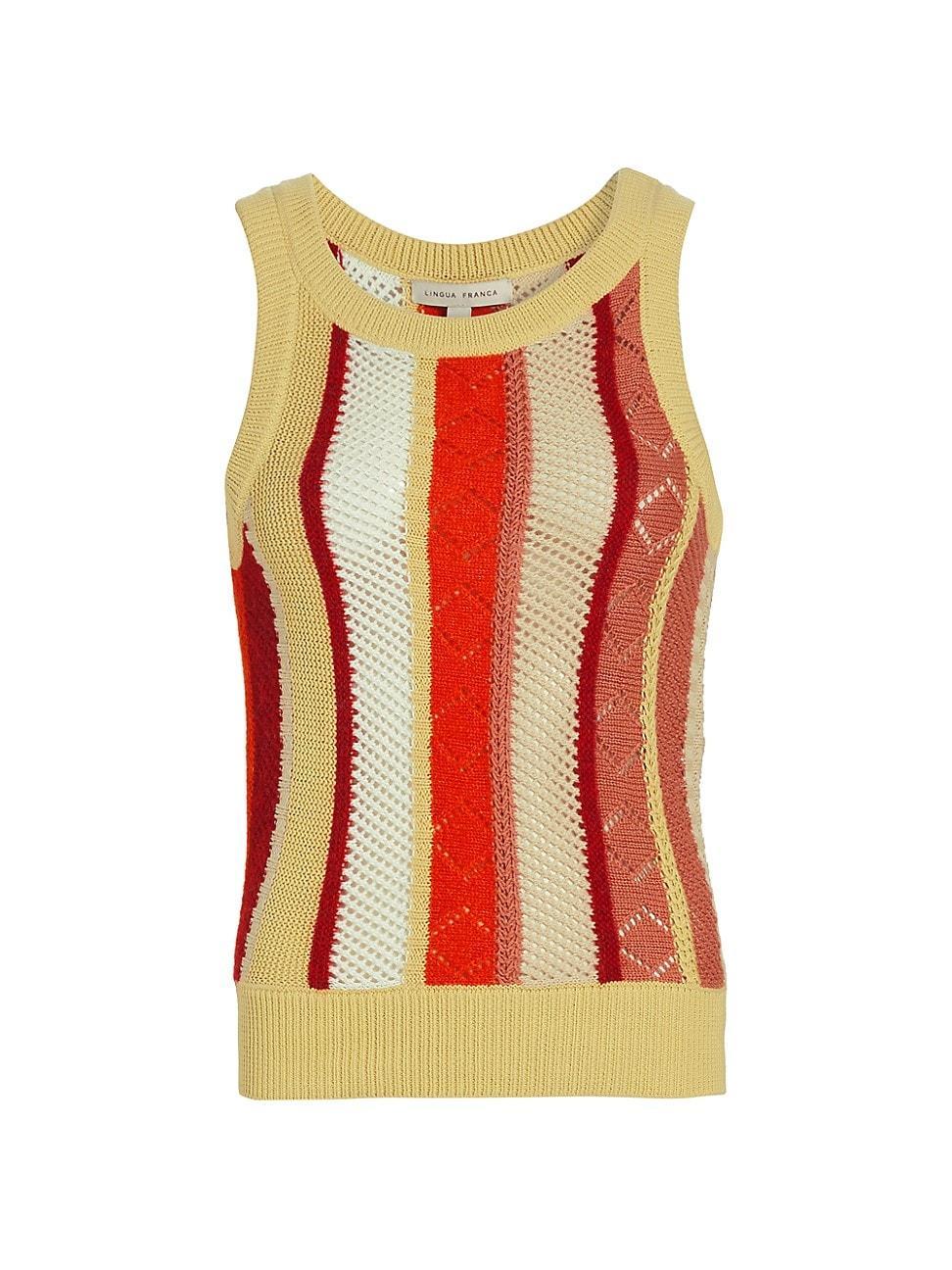 Womens Merrill Striped Knit Tank product image