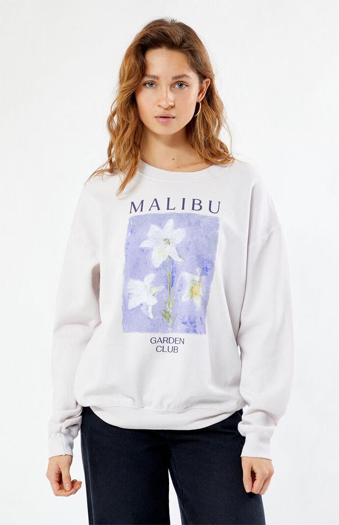 Women's Malibu Garden Club Crew Neck Sweatshirt Product Image