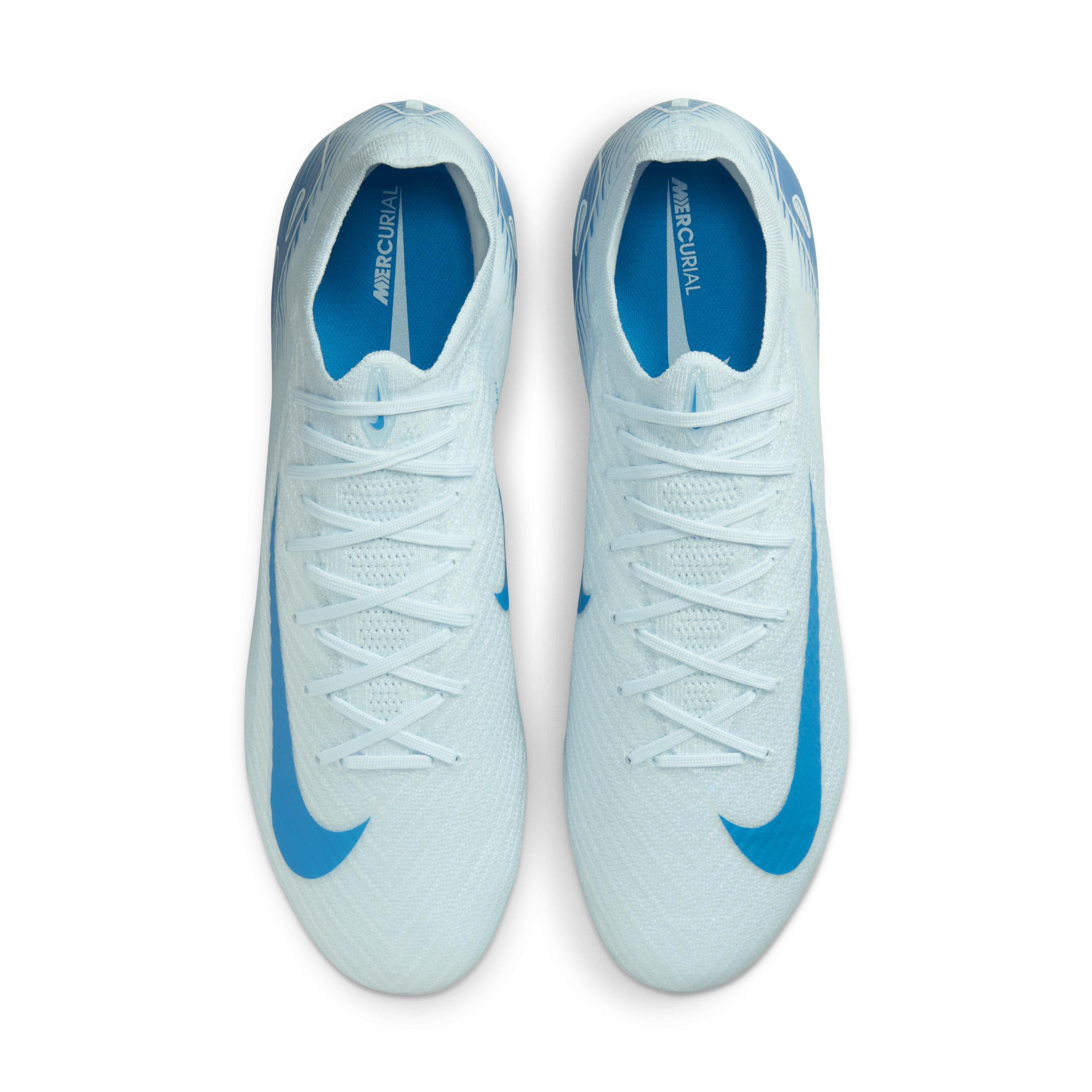 Nike Mens Zoom Vapor 16 Elite FG - Soccer Shoes Glacier Blue/Blue Orbit Product Image