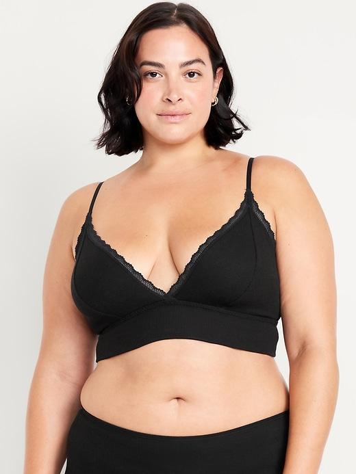 Longline Waffle Bralette Product Image