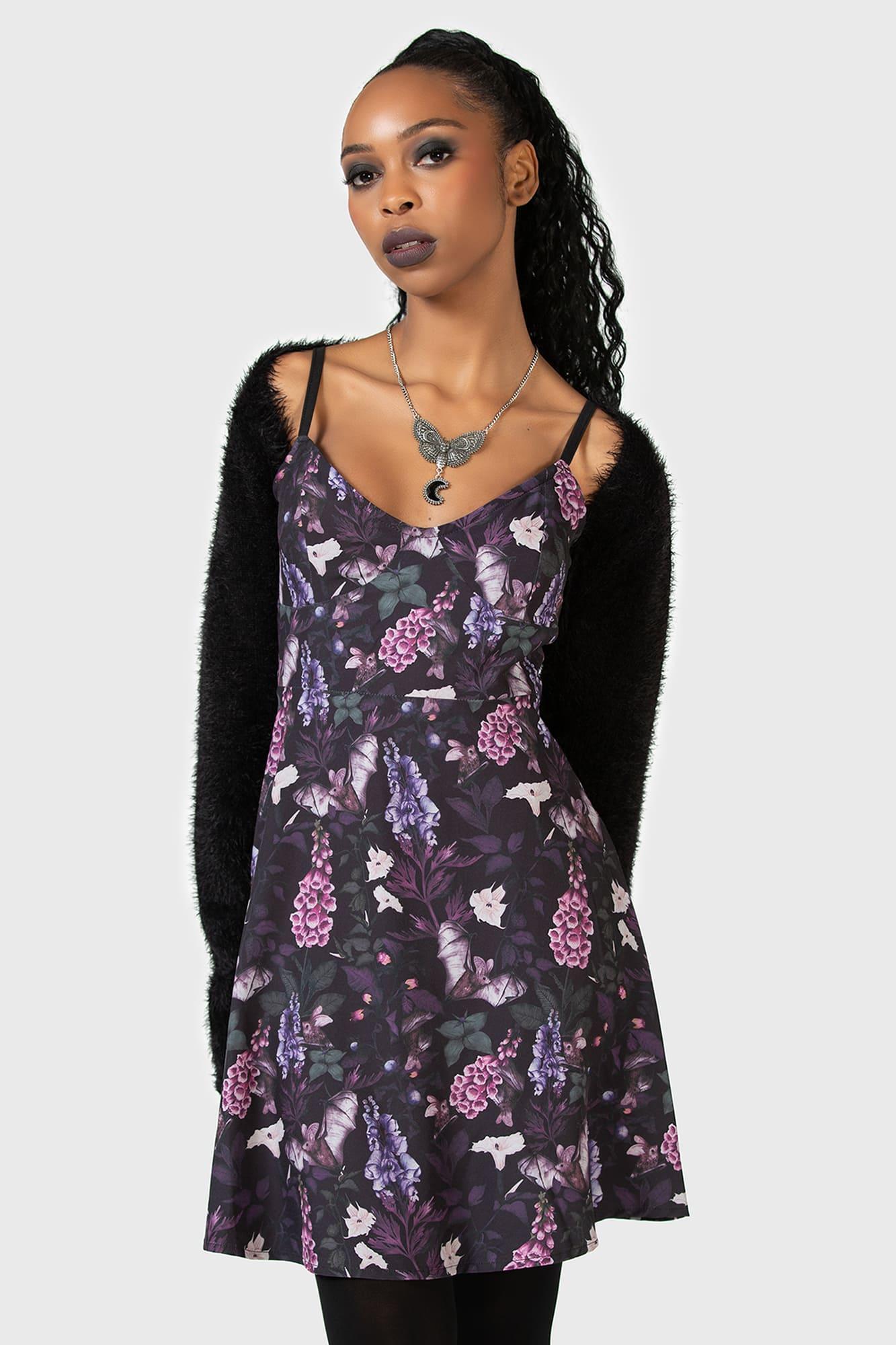 Forbidden Petals Slip Dress Female Product Image