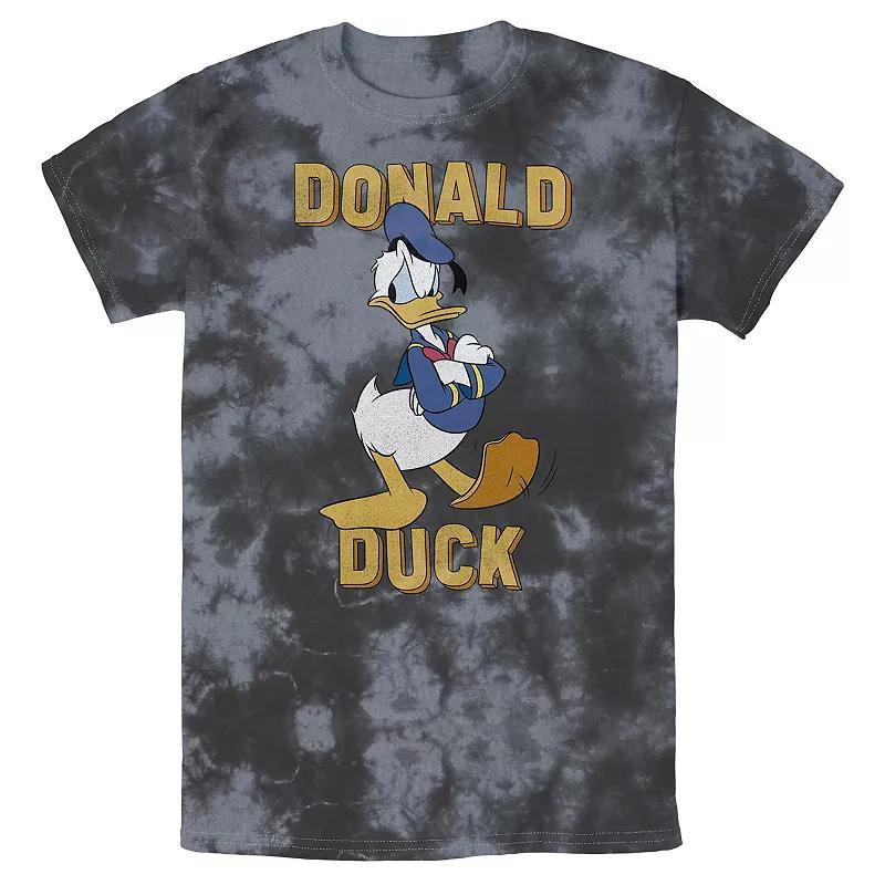 Mens Disney Donald Duck Angry Pose Arms Crossed Wash Tee Product Image