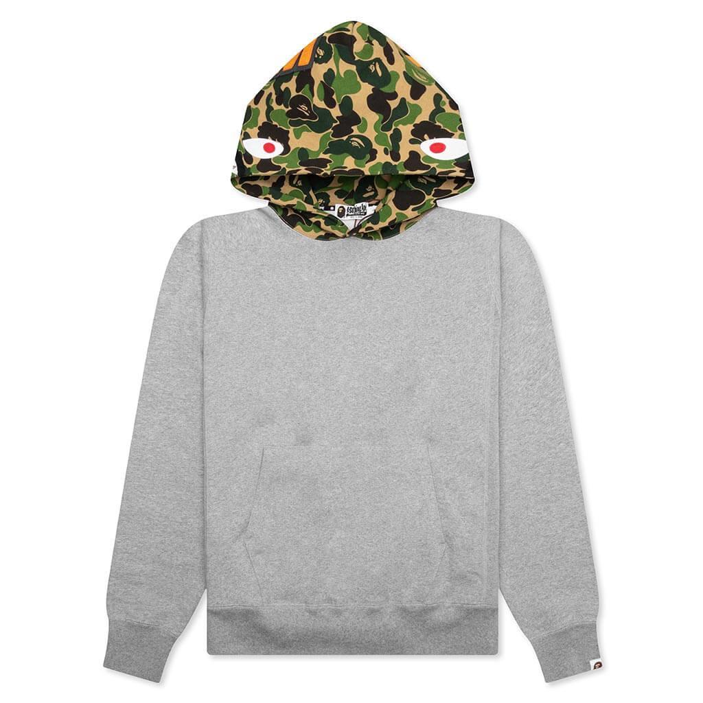 Abc Camo Shark Pullover Hoodie - Gray Male product image