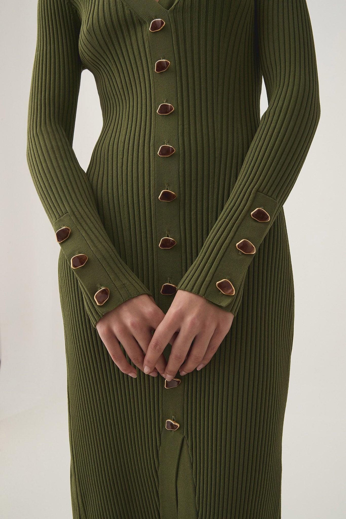 Ondine Knit Midi Dress Product Image