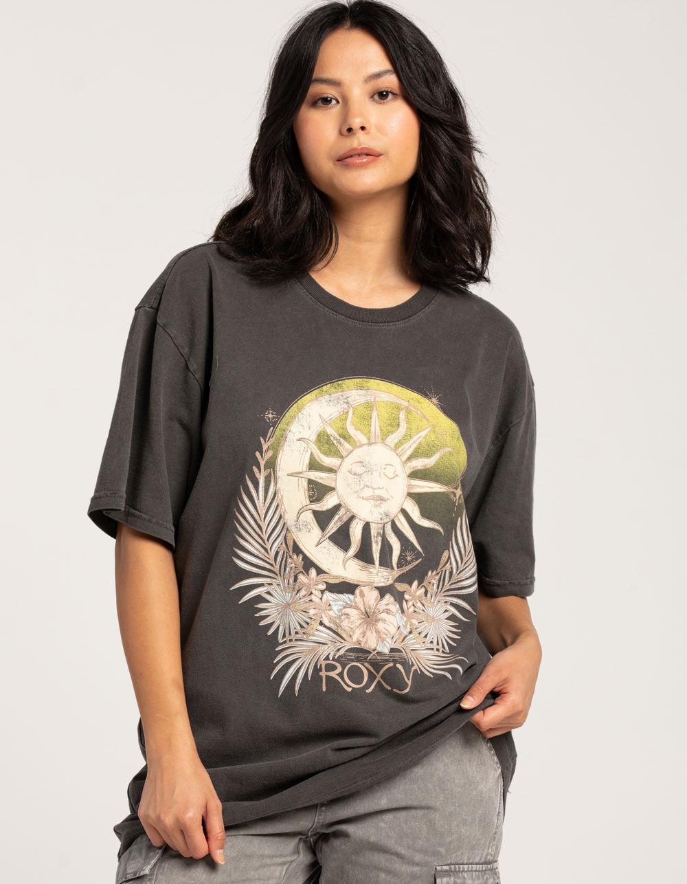 ROXY Sun And Moon Womens Boyfriend Tee Product Image