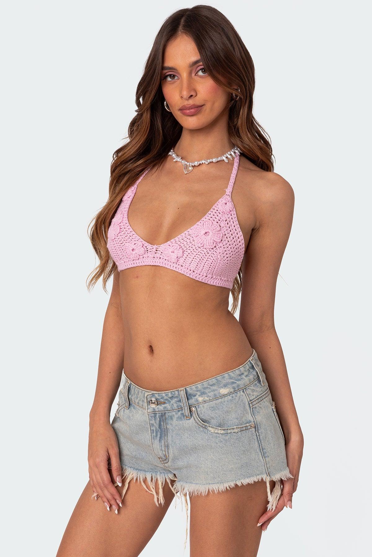 Missy Crochet Bra Top Product Image