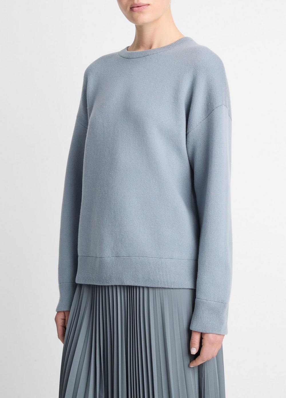 Structured Wool-Blend Pullover Product Image