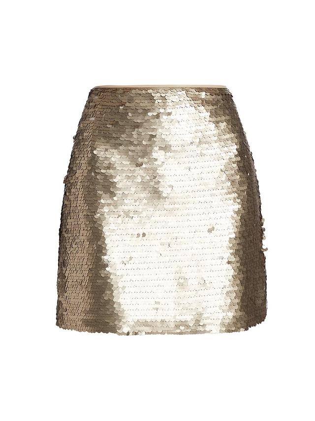 Womens Monochrome Zolla Sequined Skirt Product Image