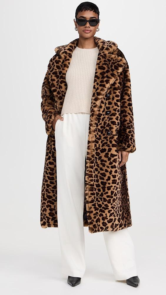 Le Superbe Panthera Teddy Coat | Shopbop Product Image