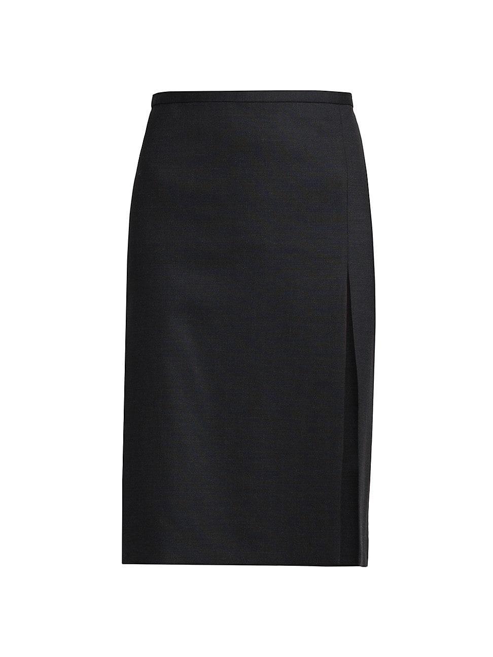 Womens Side Slit Pencil Skirt product image