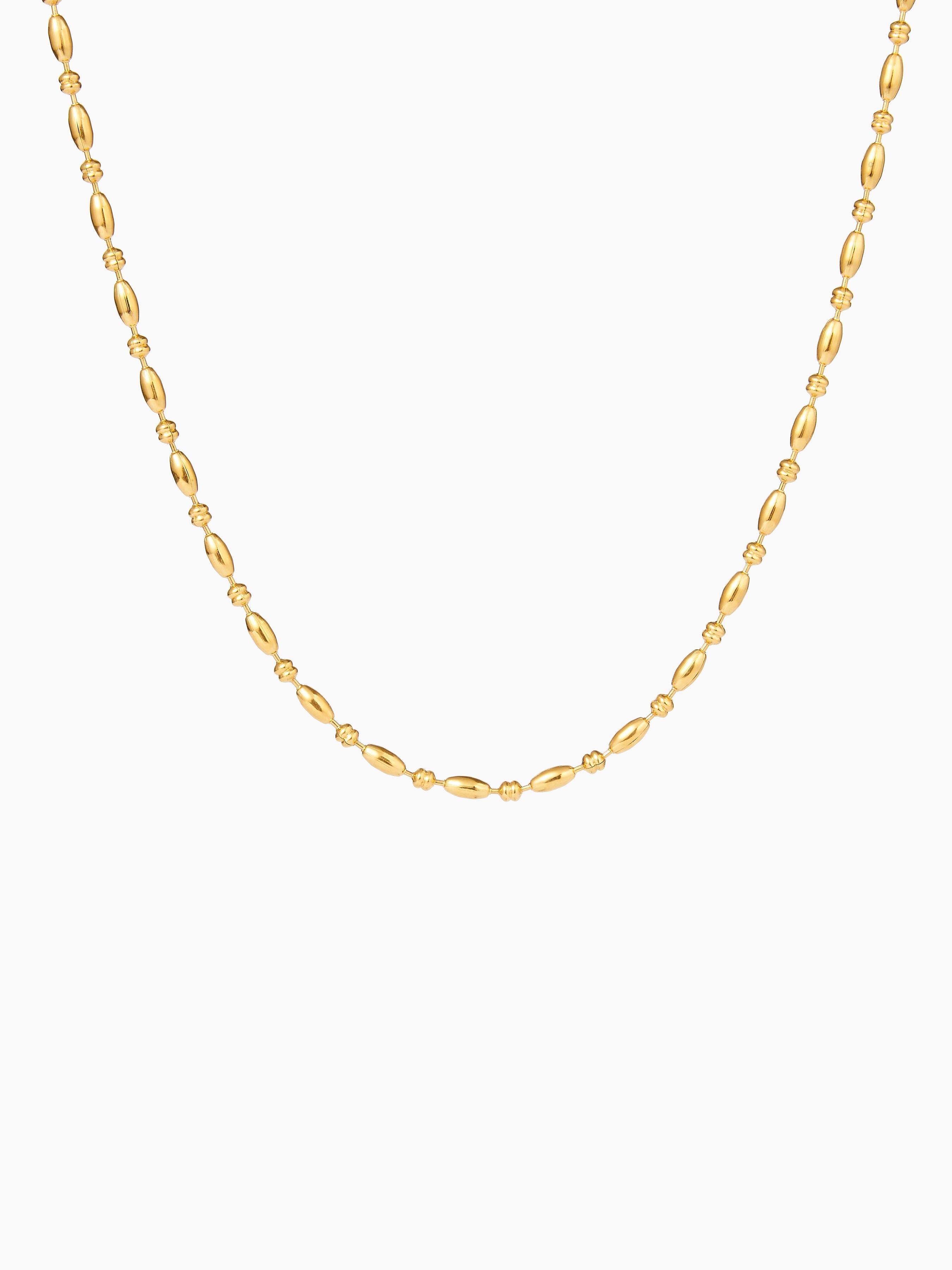 Oval Beaded Chain Necklace product image