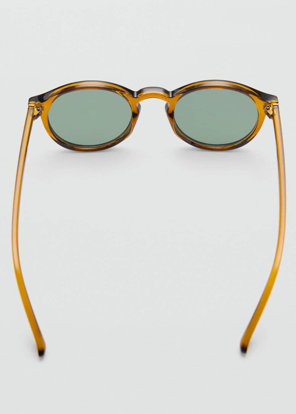 MANGO MAN - Rounded sunglasses - One size - Men Product Image