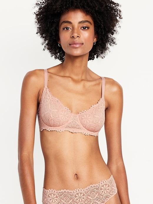 Lace Balconet Bra Product Image