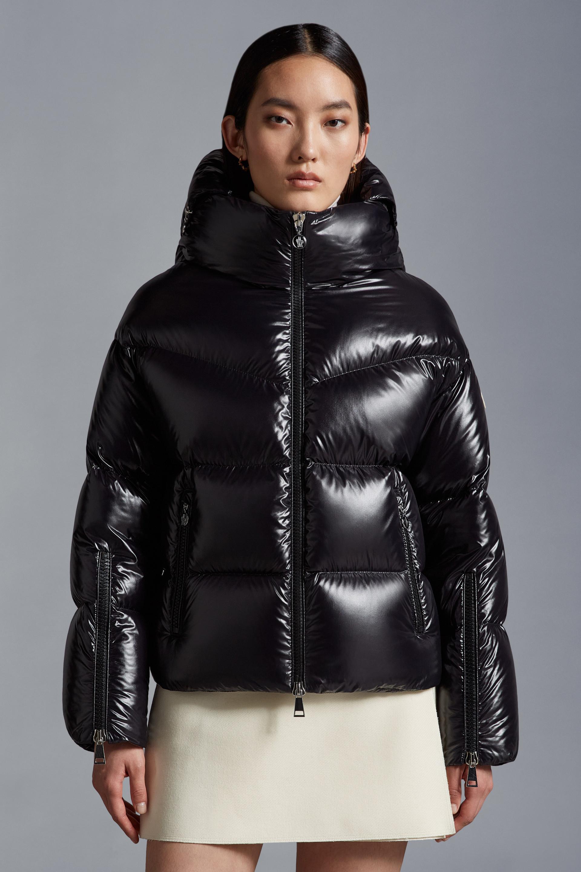 MONCLER Huppe Padded Hooded Jacket In Black Product Image