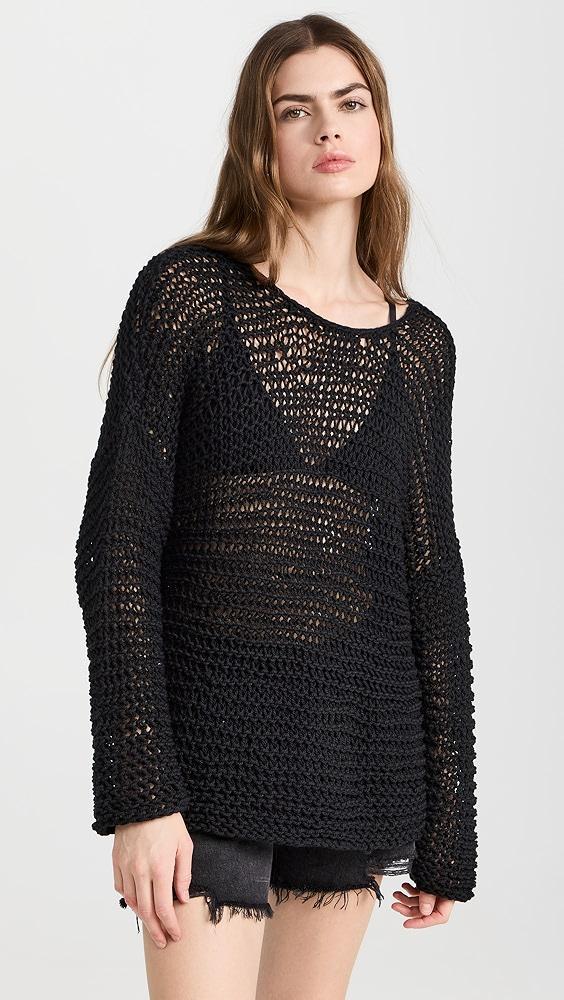 MIKOH Mehetia Long Sleeve Top | Shopbop product image