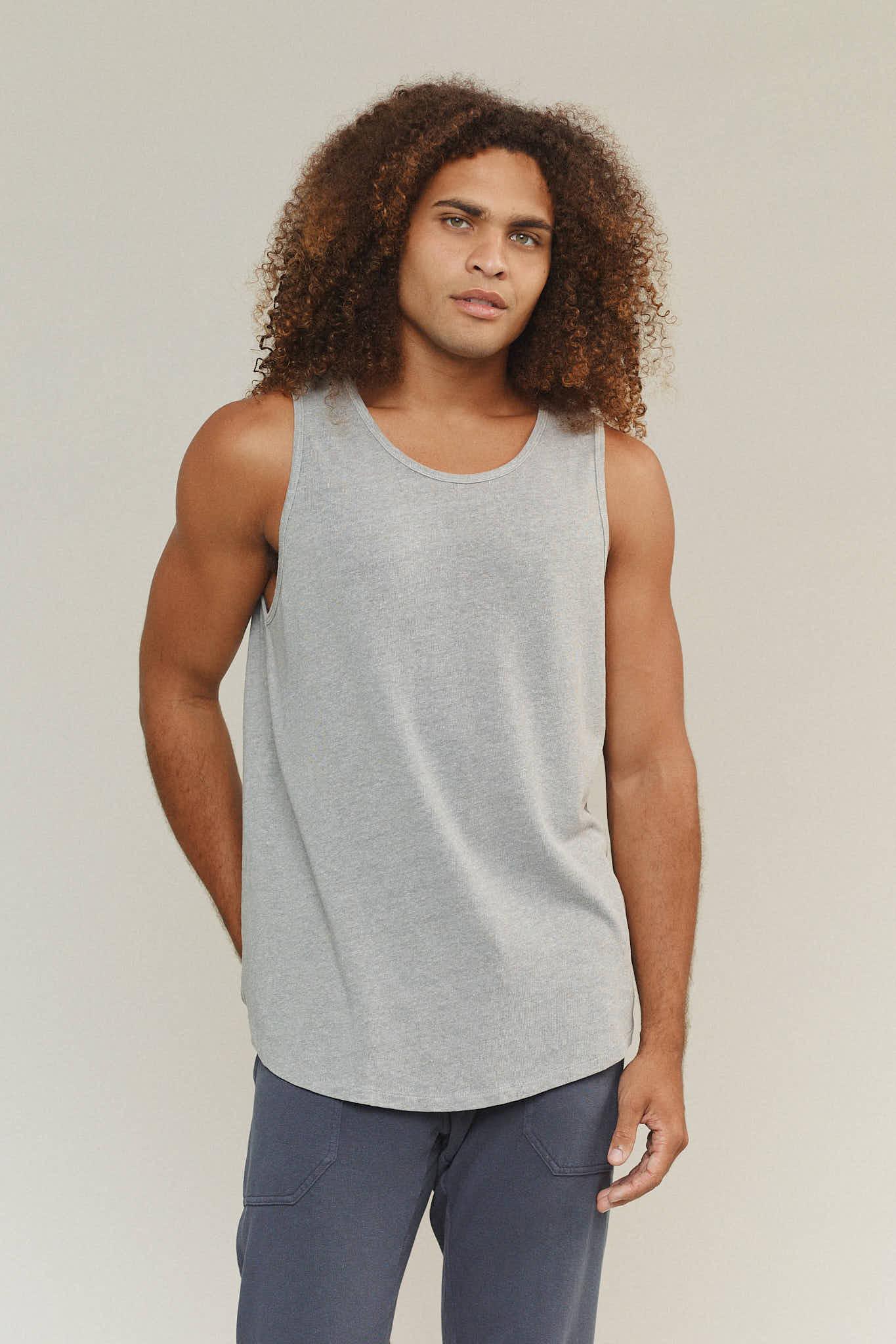 Heathered Tank Top Male Product Image